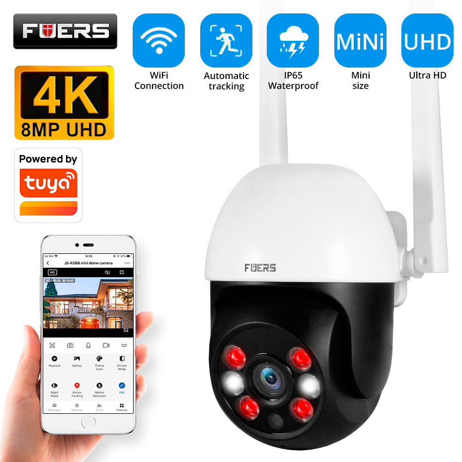 Smart Home Imou - Fuers 8MP 4K IP Kamera Dış