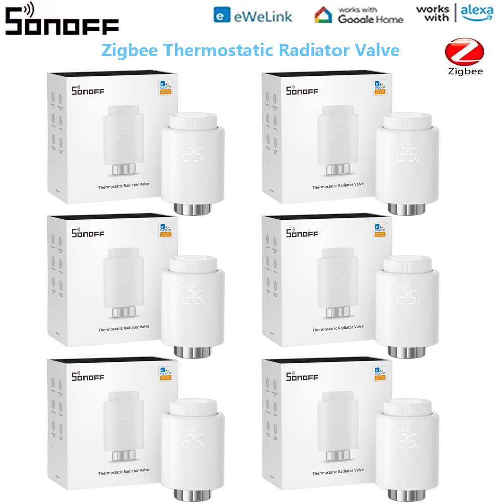 Smart Home Mqtt - SONOFF Akıllı TRV Zigbee Termostatik Radyatör