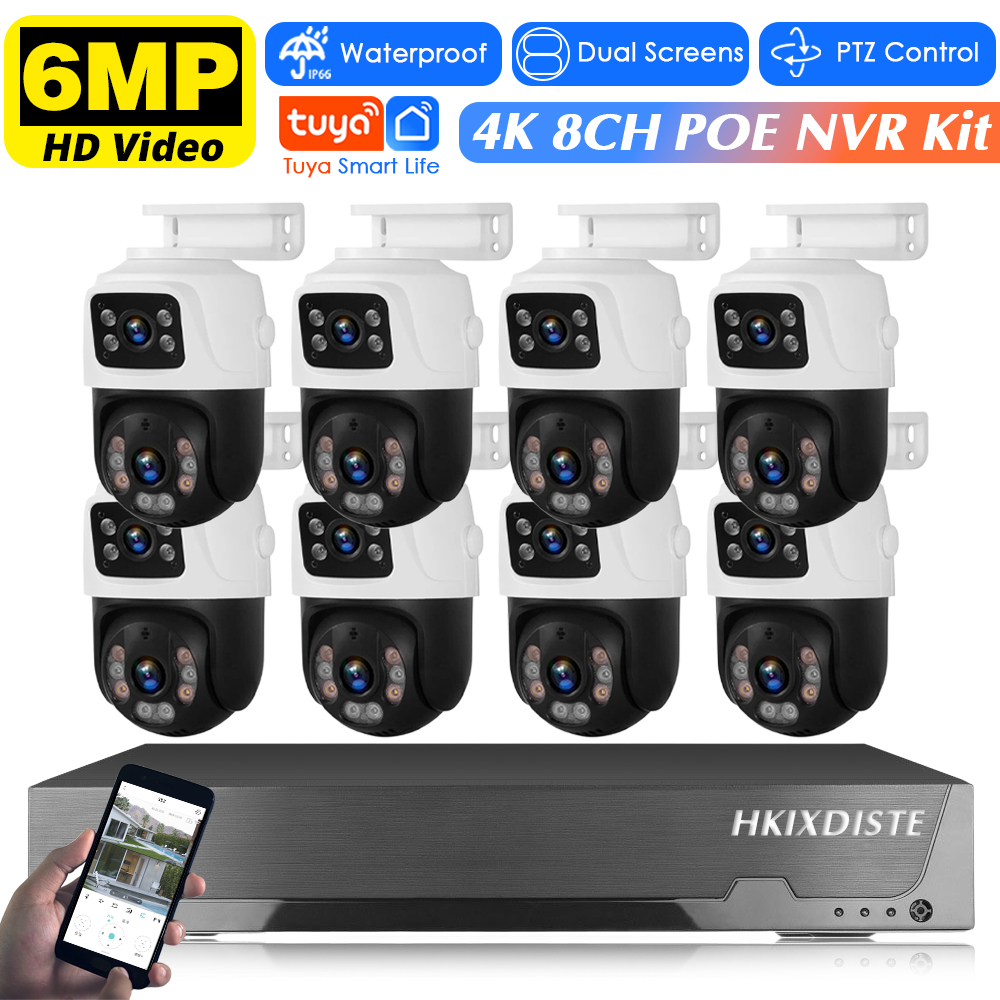 Smart Home Video - H.265 Akıllı Video Gözetim Sistemi 8CH