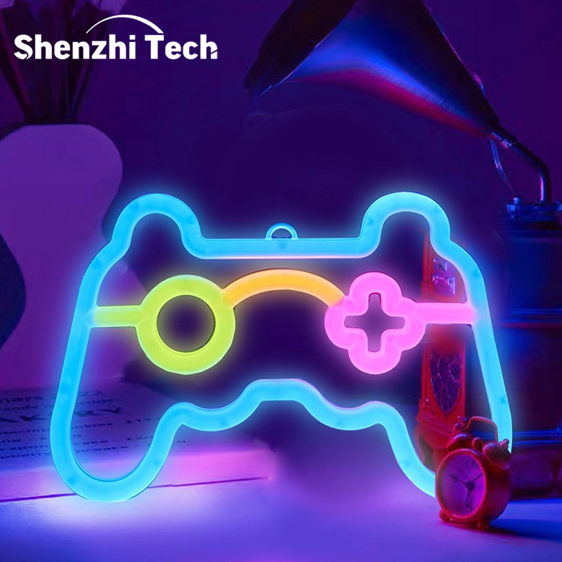 Smart Home Poster - LED Oyun Kumandası Neon Tabela Kırılmaz
