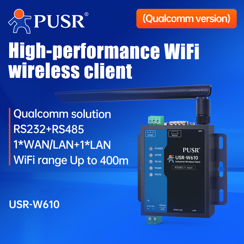 Smart Home Mqtt - PUSR Seri RS485 RS232 - WiFi