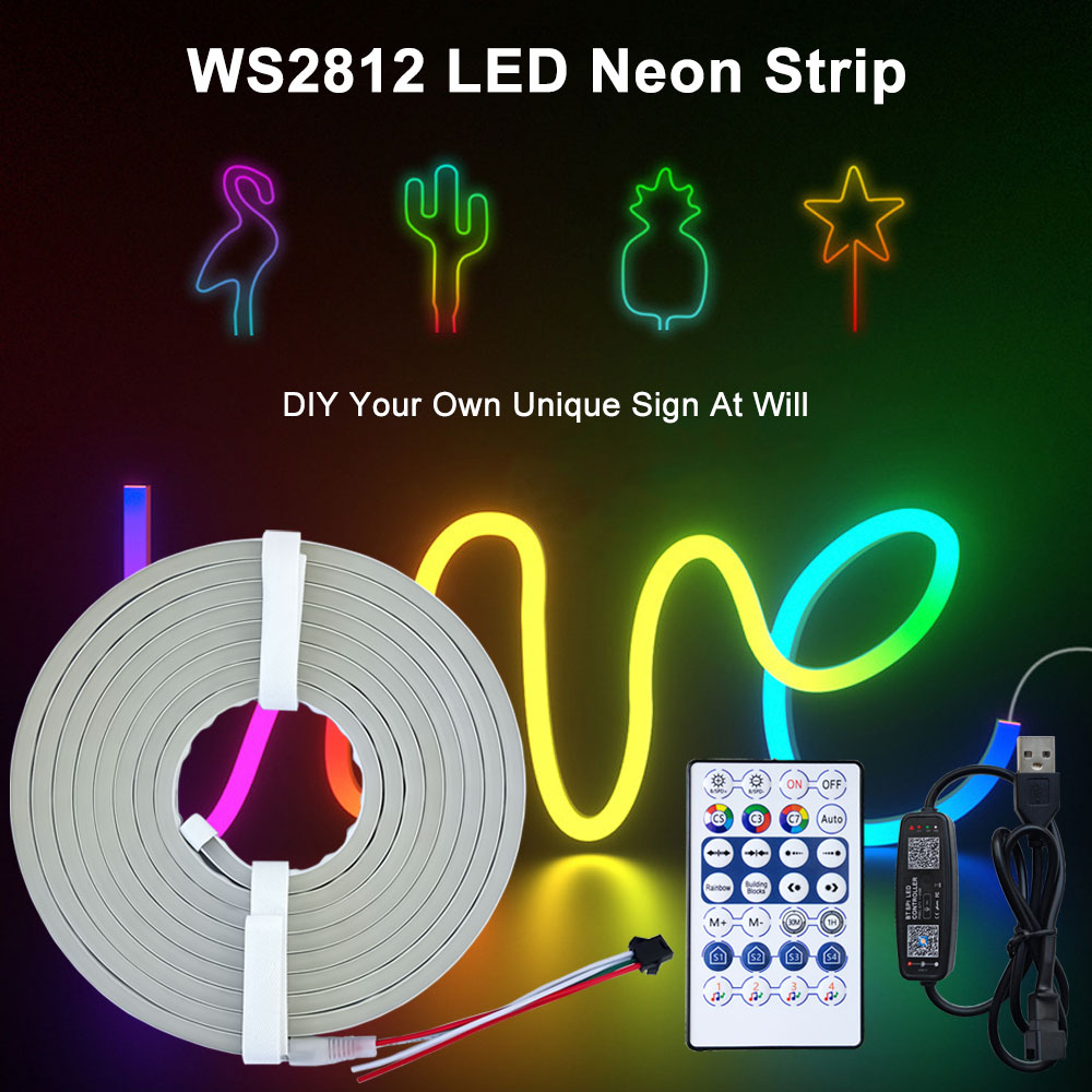 Smart Home Poster - DC5V LED Neon şerit silikon jel