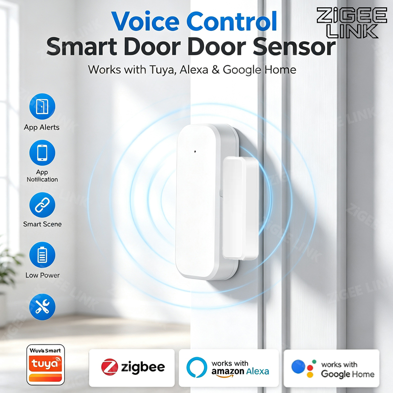 Smart Home Voice Assistant - Zigbee3.0 Kapı Pencere Hırsızlık Önleyici Sensör