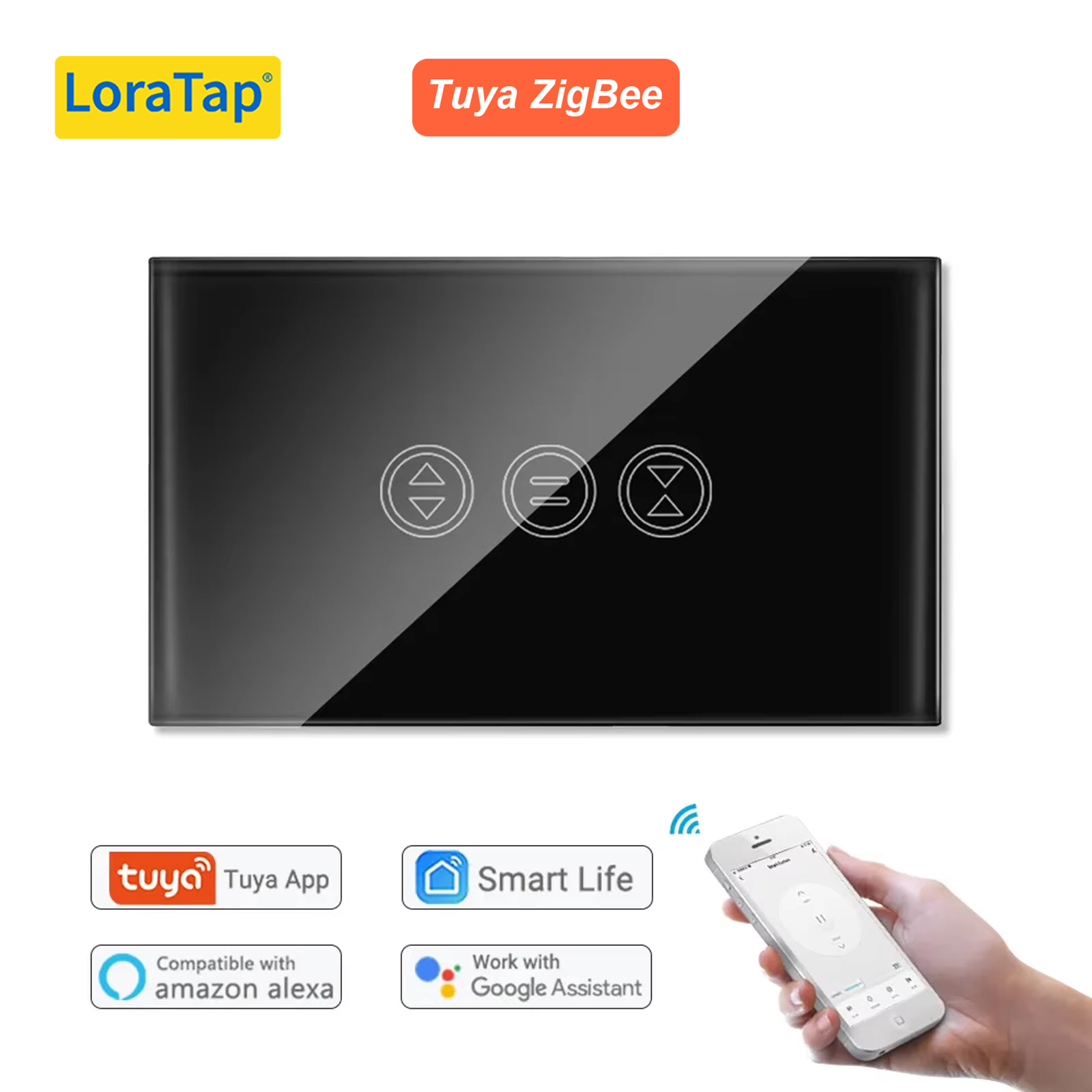 Smart Home Mqtt - Tuya Akıllı Yaşam ZigBee 3.0 Perde
