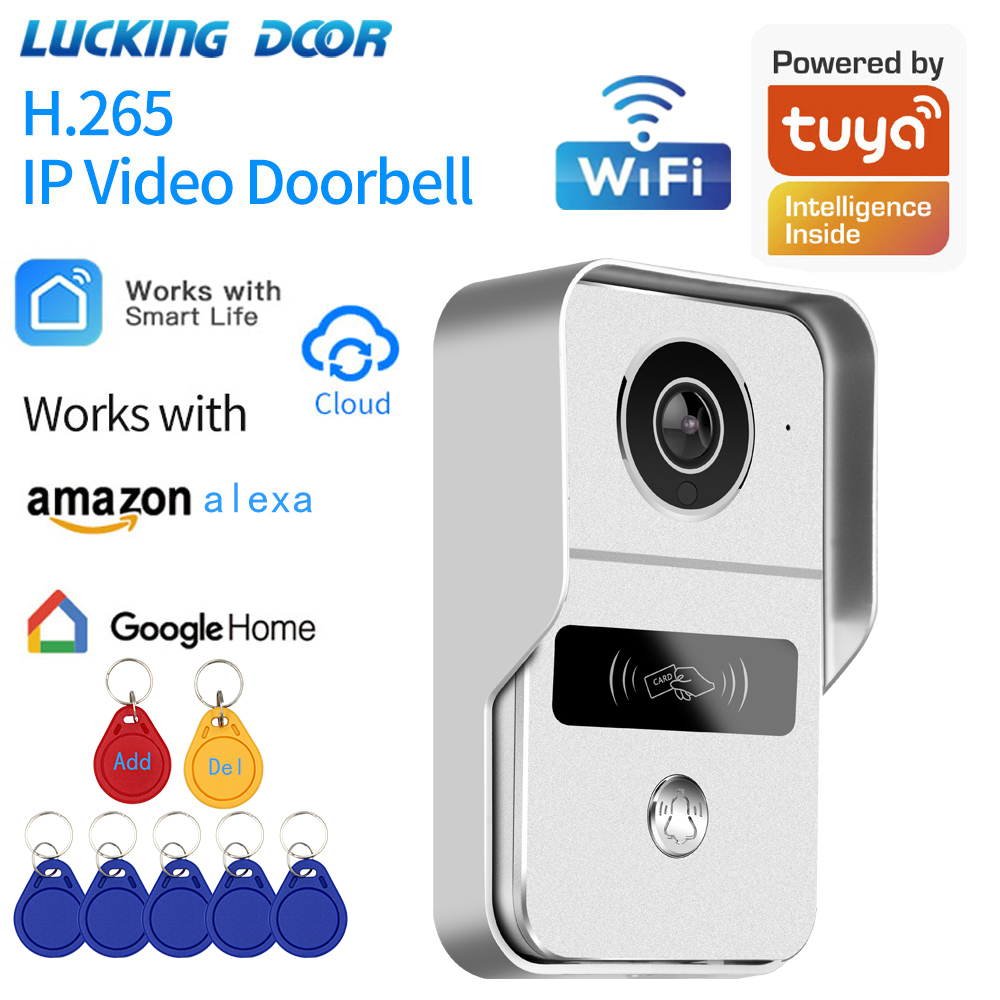 Smart Home Battery Camera - Tuya akıllı 1080P kapı zili kamera