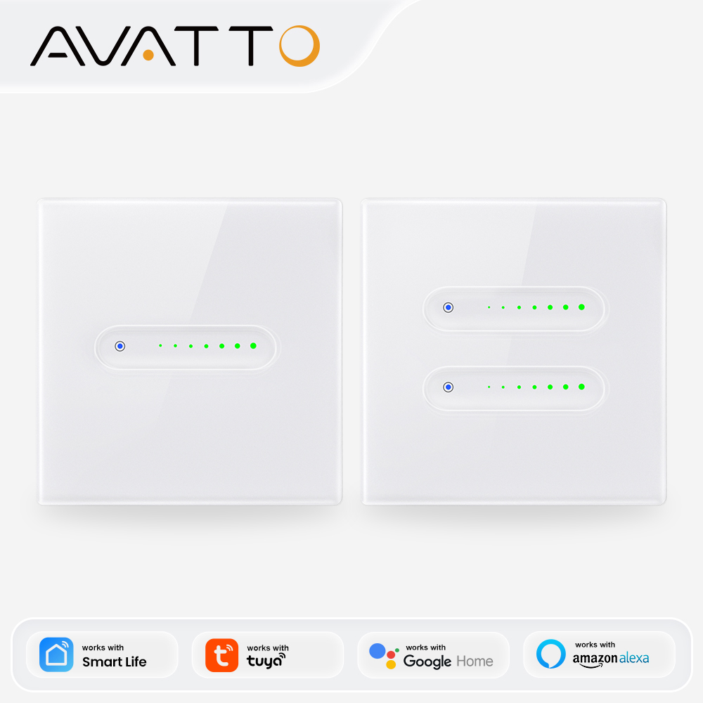 Smart Home Lighting Control - AVATTO WiFi 1/2 Gang Akıllı Dimmer