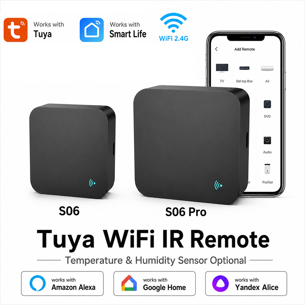 Smart Home Mqtt - Tuya WiFi IR Uzaktan Kumandalı Akıllı