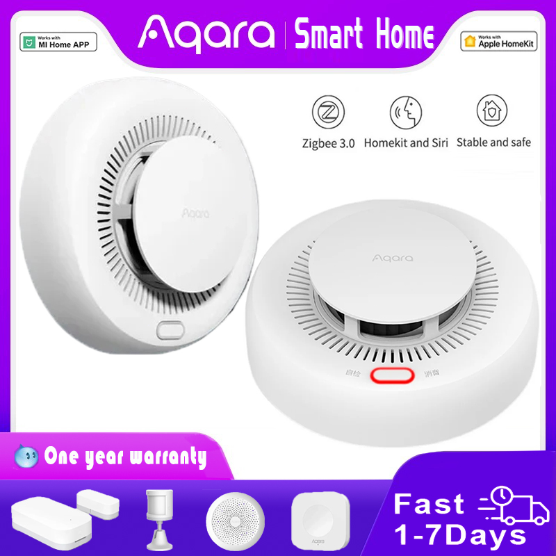 Smart Home Hub Apple - Yeni Aqara Duman Dedektörü Zigbee Akıllı