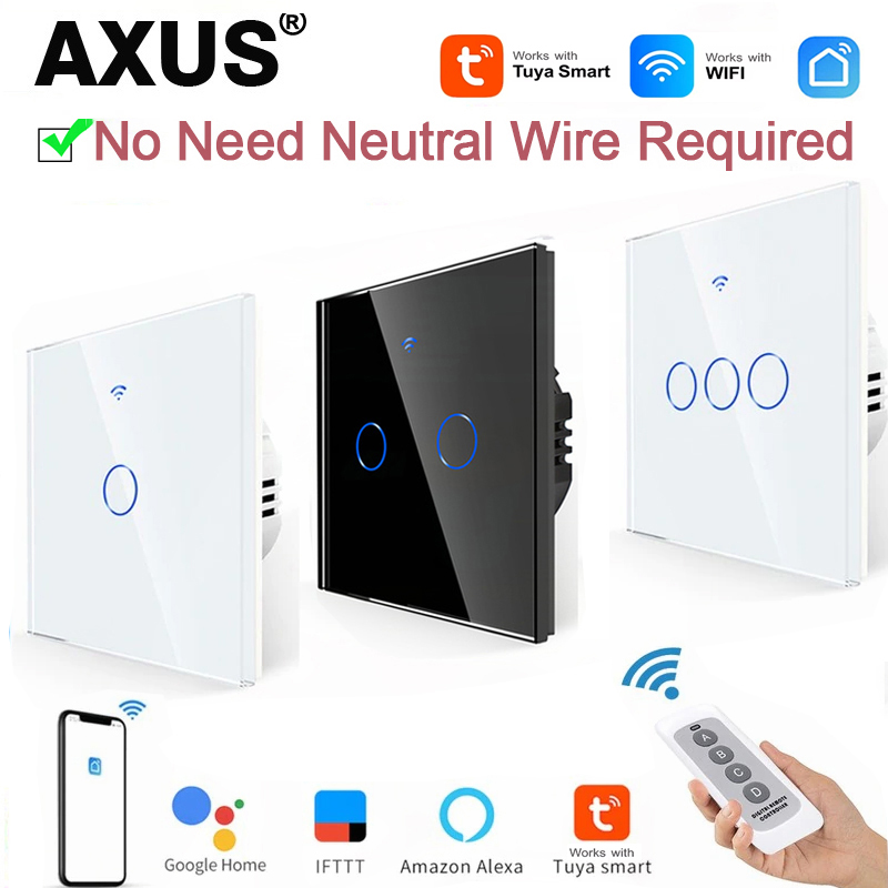Smart Home Lighting Control - AXUS EU WiFi Akıllı Işık Anahtarları