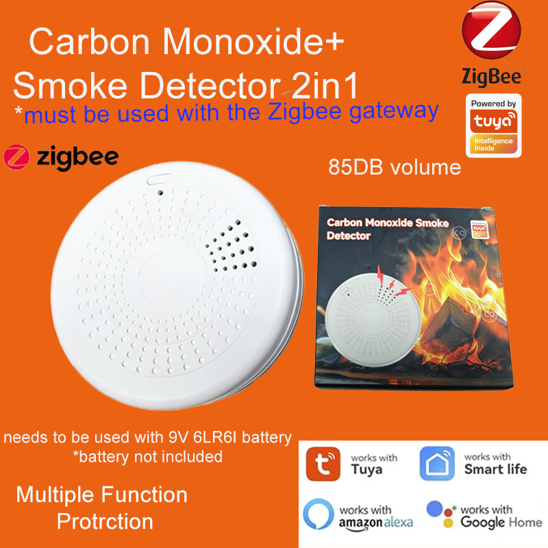 Smart Home Mqtt - 2'si 1 arada Zigbee Duman ve