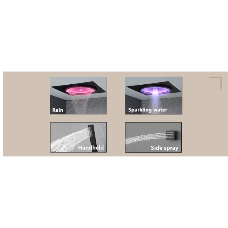 Akıllı LED Duş Seti Banyo Müzi - Smart Home In Us incelemesi ve fiyatı