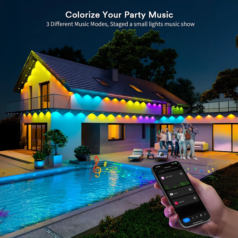 150FT 90LED Akıllı RGBIC Kalıc - Smart Home Yellow incelemesi ve fiyatı