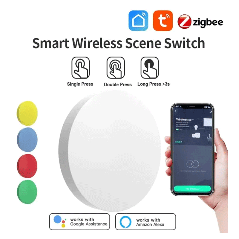 Tuya ZigBee Akıllı Kablosuz Dü - Smart Home Voice Assistant incelemesi ve fiyatı