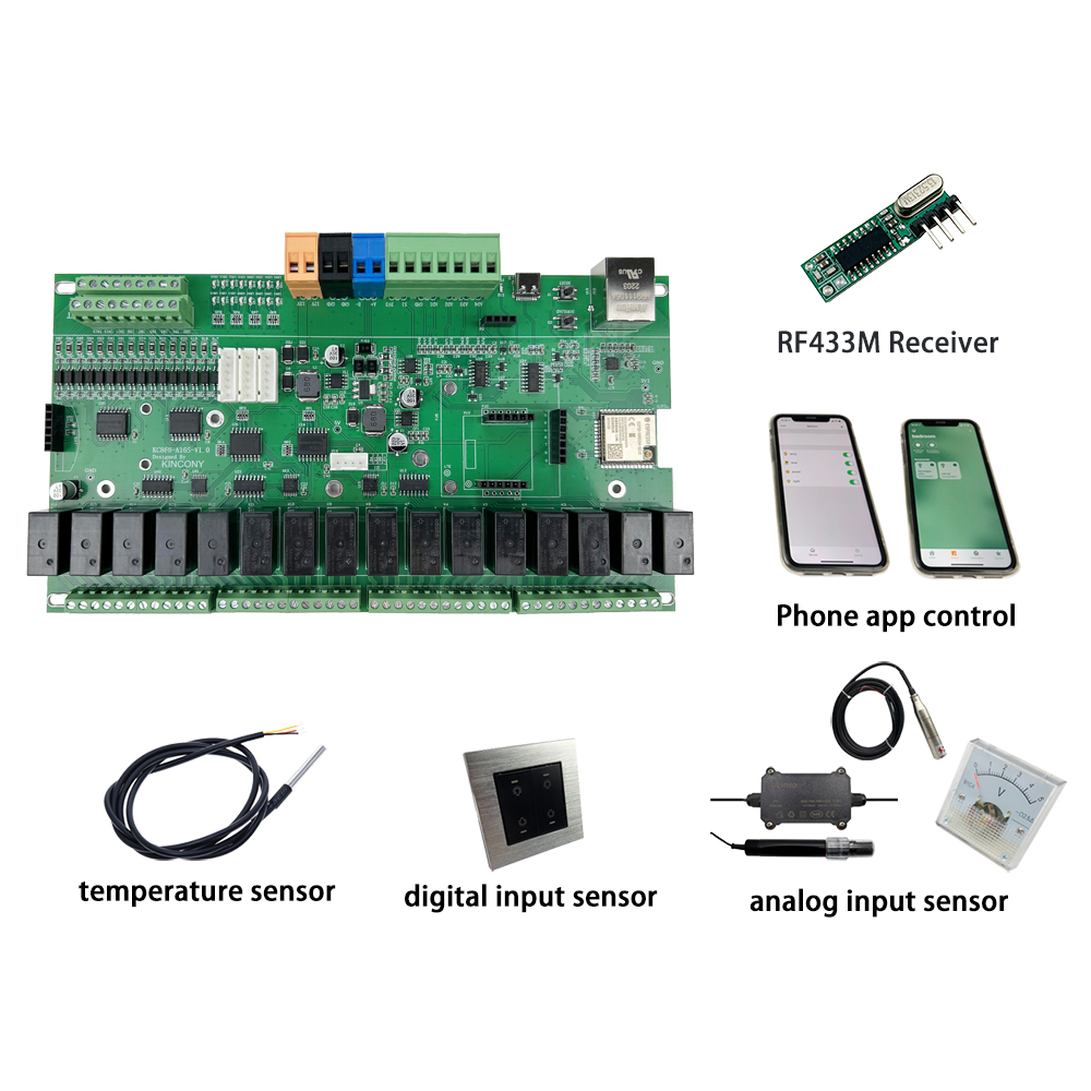KC868-A16S ESP32 Wifi RS232 US - Smart Home Mqtt incelemesi ve fiyatı