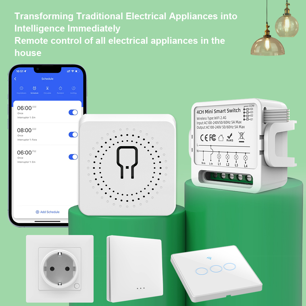 Tuya WiFi Akıllı Anahtar 1/2/3 - Smart Home Device incelemesi ve fiyatı