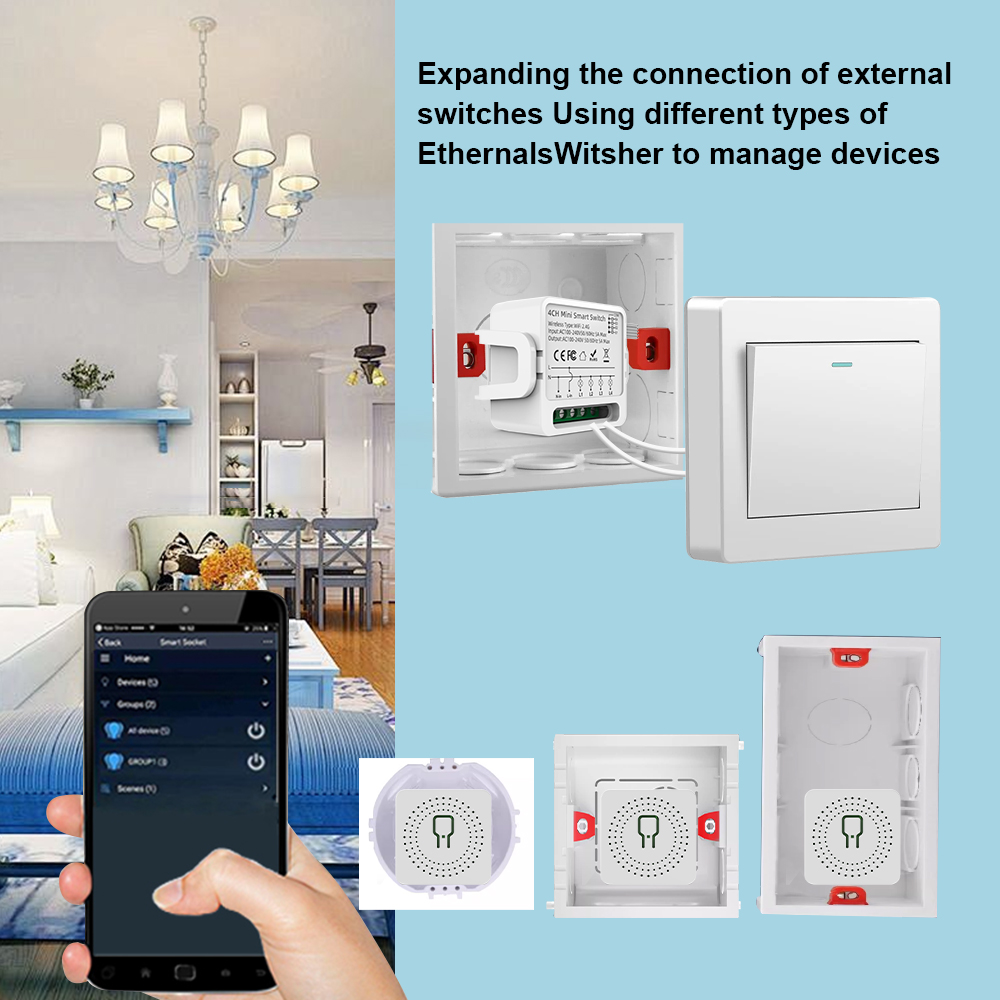 Tuya WiFi Akıllı Anahtar 1/2/3 - Smart Home Device incelemesi ve fiyatı
