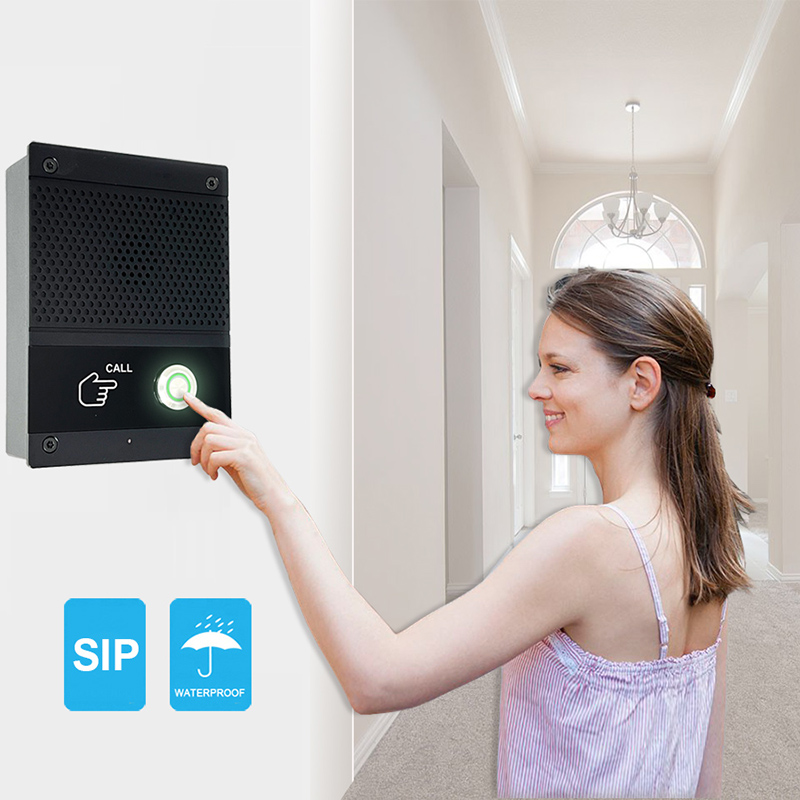SIP interkom ses kontrolü açık - Smart Home Video incelemesi ve fiyatı