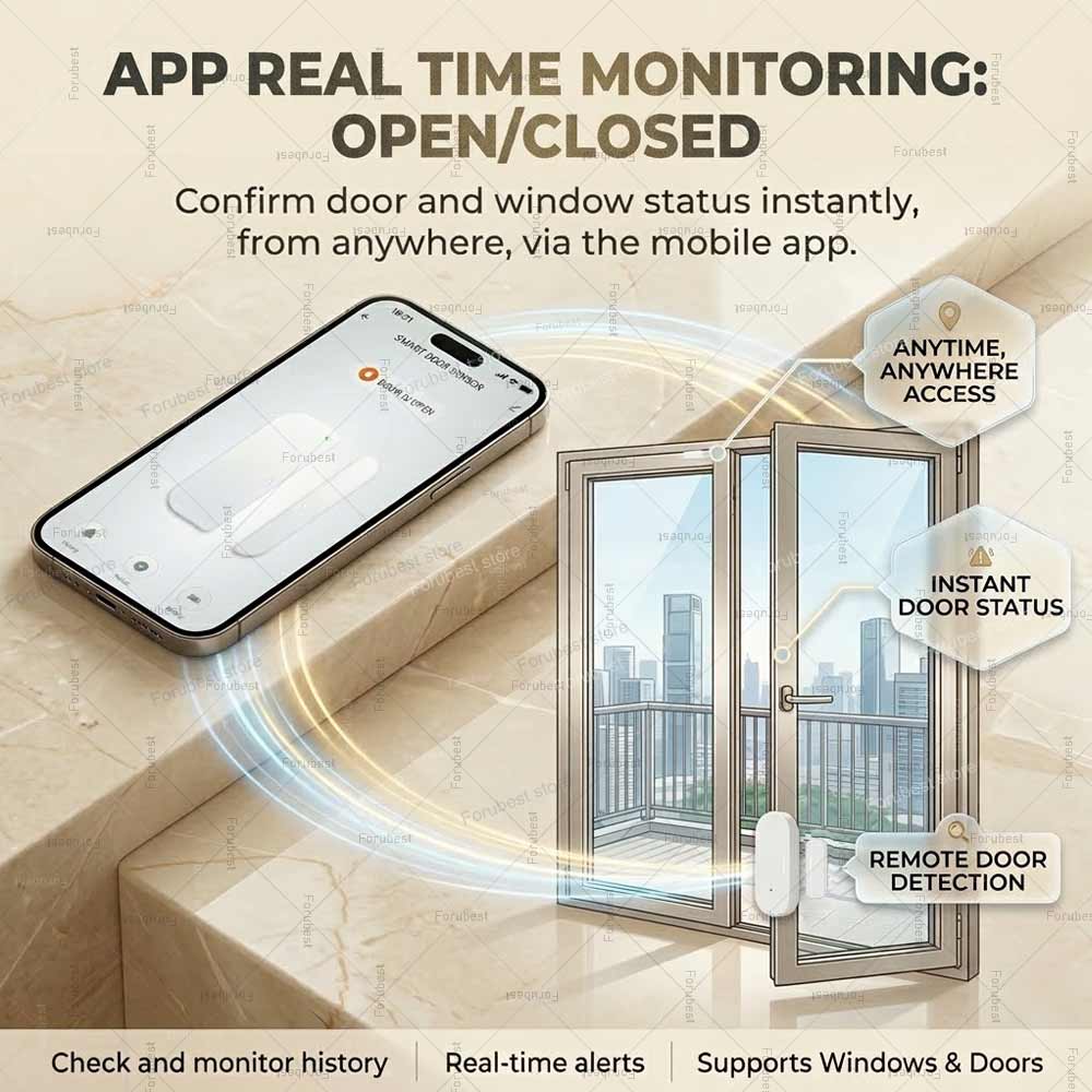 Tuya Zigbee Kapı Pencere Sensö - Smart Home Mqtt incelemesi ve fiyatı