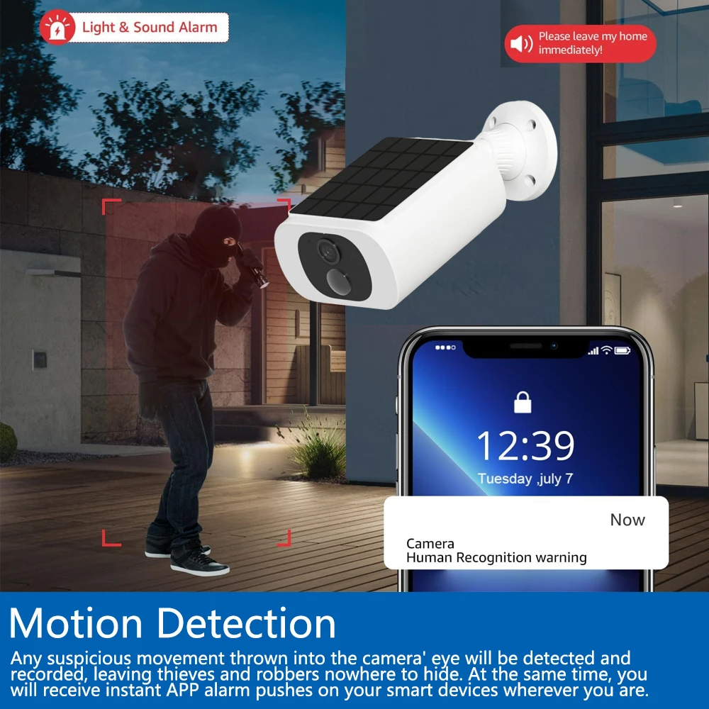 5MP Tuya Smartlife Açık Güneş  - Smart Home Battery Camera incelemesi ve fiyatı