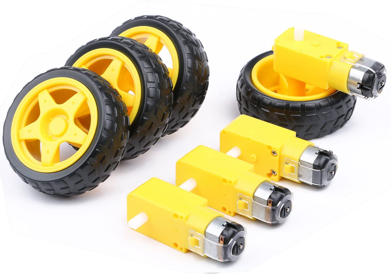 4 adet DC elektrik motoru + pl - Smart Home Yellow incelemesi ve fiyatı