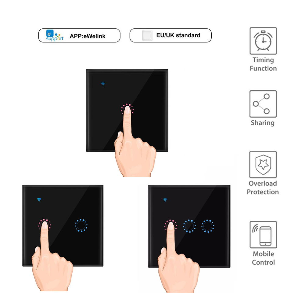 WiFi Akıllı Anahtar 10A 2200W/ - Smart Home Lighting Control incelemesi ve fiyatı