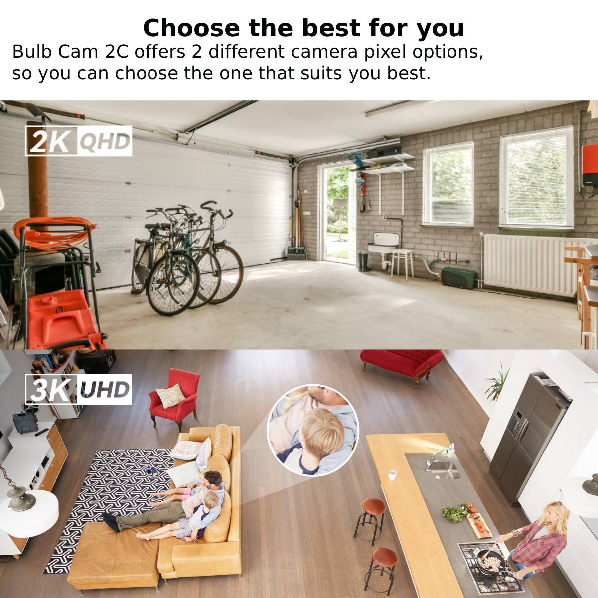 IMOU Bulb Cam 2C 3MP/5MP 2K/3K - Smart Home Imou incelemesi ve fiyatı