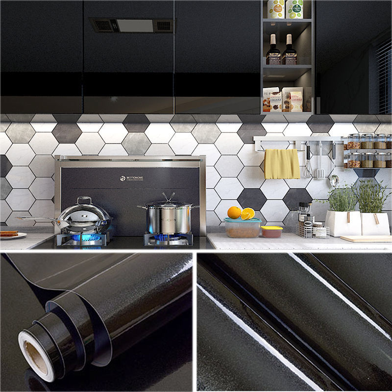 Parlak Siyah DIY Kendinden Yap - Smart Home Film incelemesi ve fiyatı