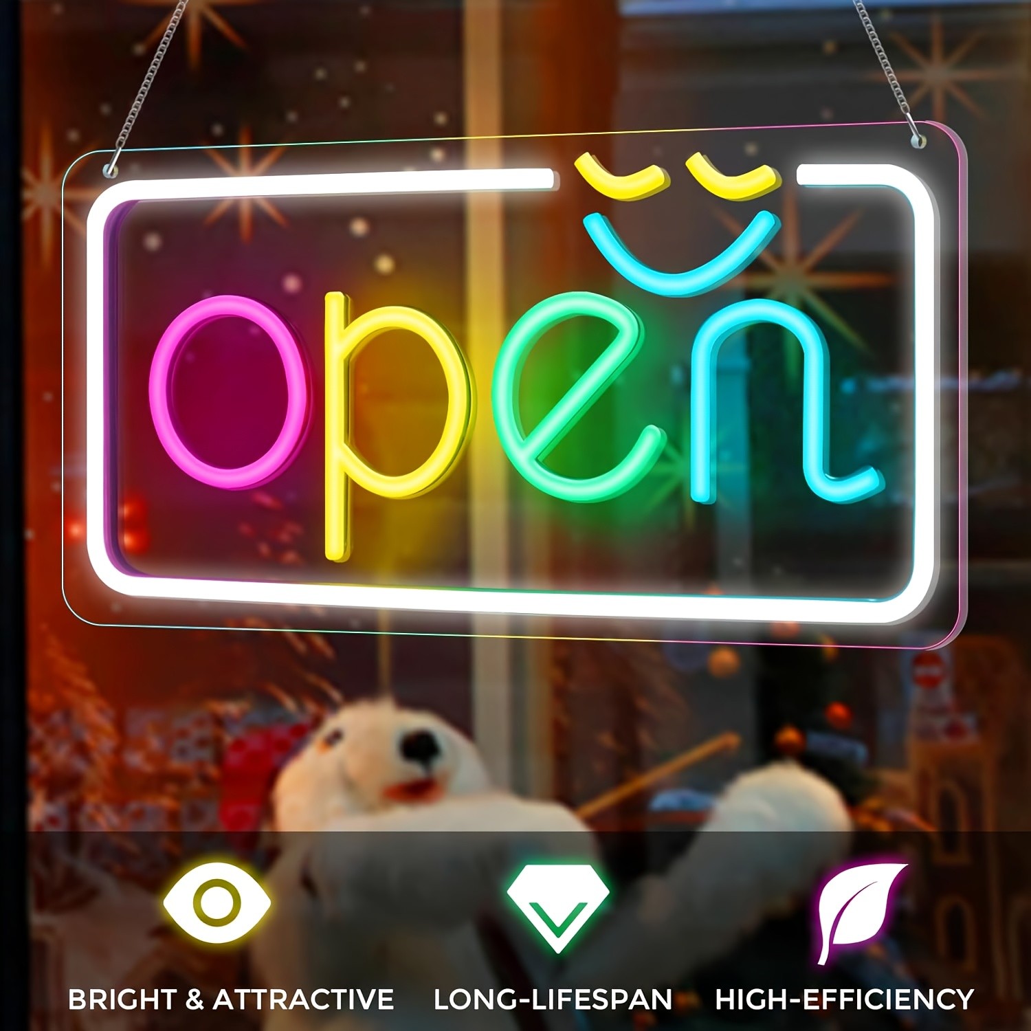 1 Adet LED Neon Açık Tabela, M - Smart Home Poster incelemesi ve fiyatı