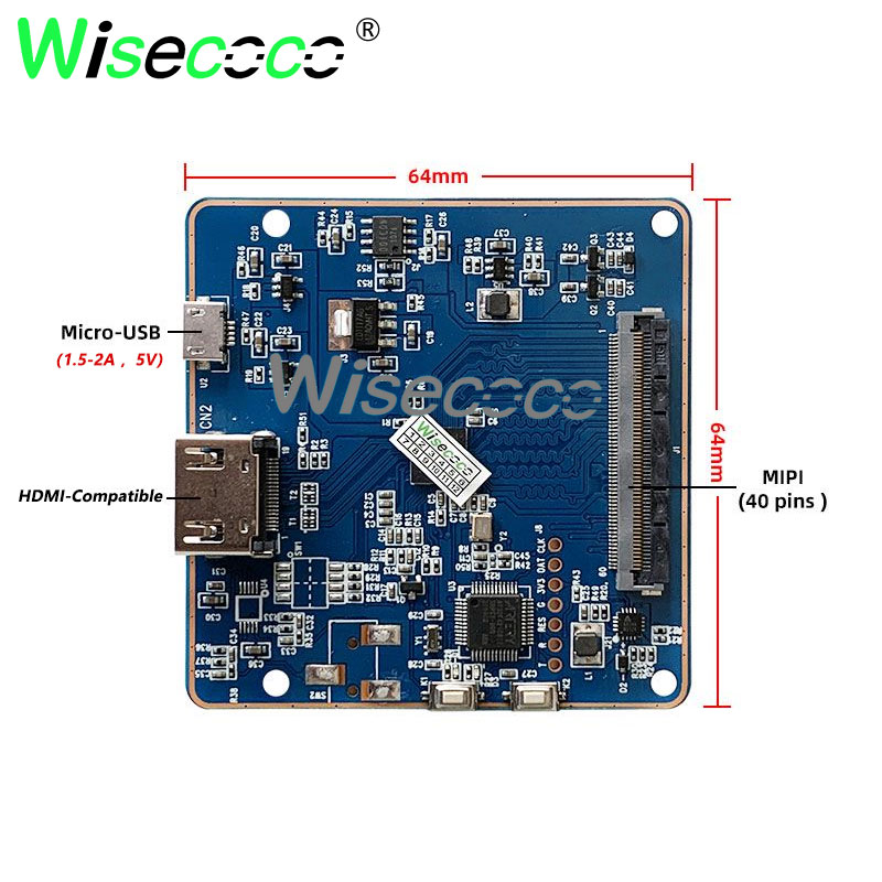 Yuvarlak LCD ekran 5 inç 1080x - Smart Home Raspberry Pi incelemesi ve fiyatı