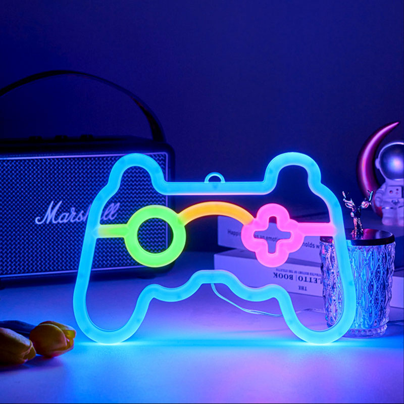 Oyuncu Neon Işık Lambaları, E- - Smart Home Poster incelemesi ve fiyatı
