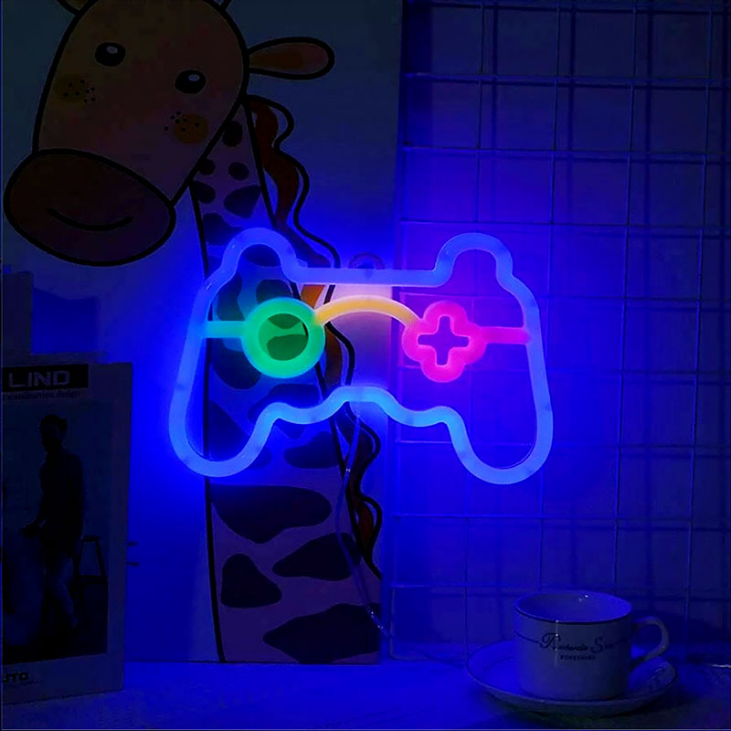Oyuncu Neon Işık Lambaları, E- - Smart Home Poster incelemesi ve fiyatı