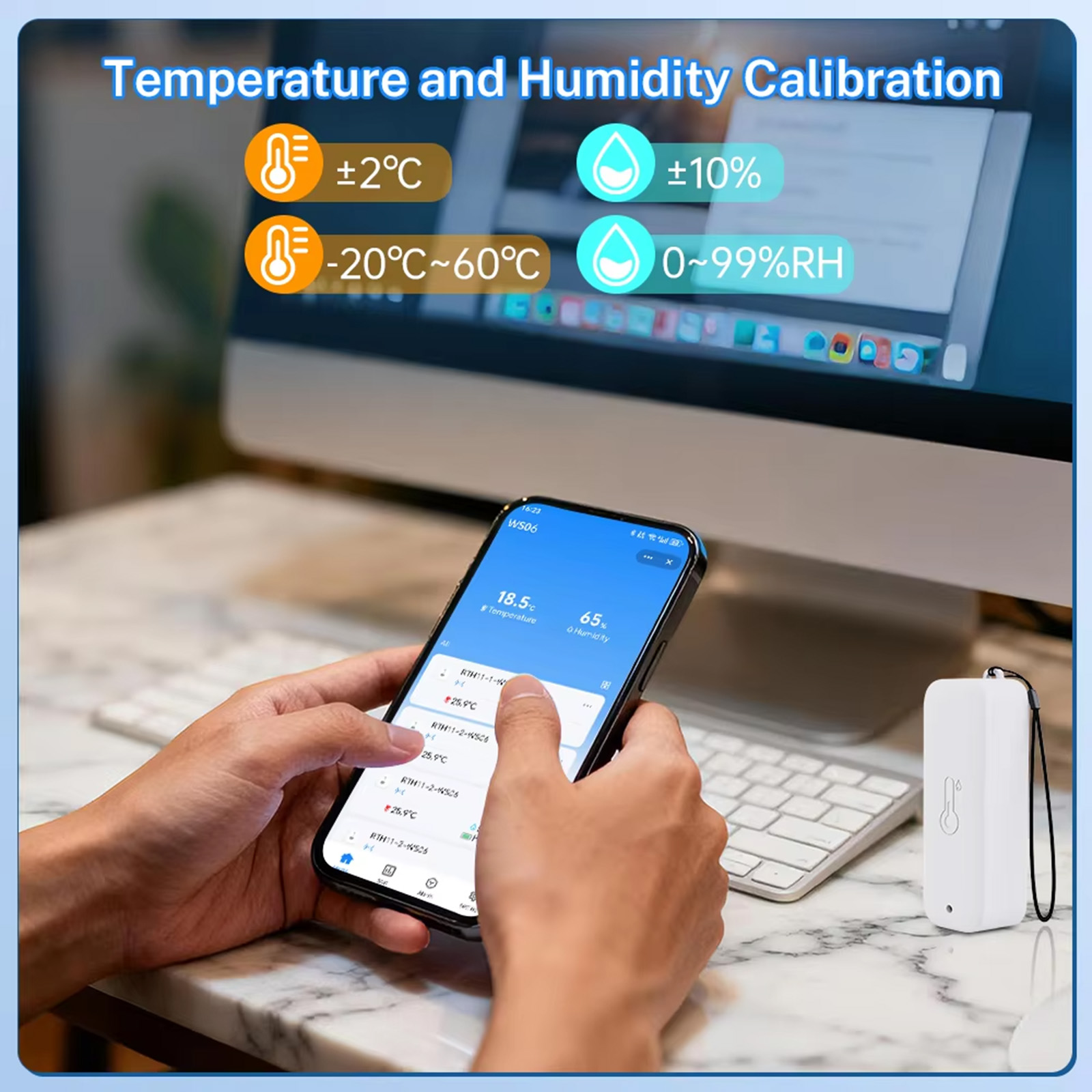 Tuya WiFi+RF433 Hava Durumu İs - Smart Home Elements incelemesi ve fiyatı