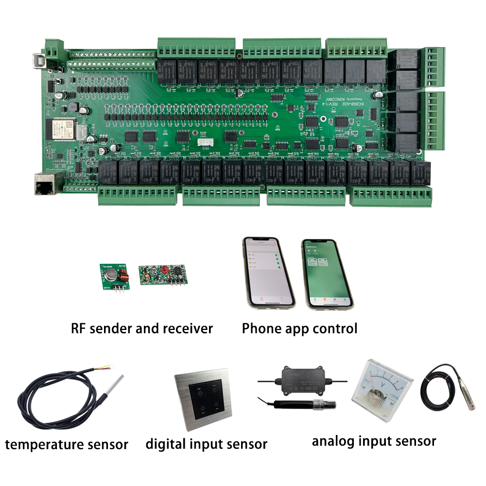 KC868-A32 ESP32 Wifi RS232 USB - Smart Home Mqtt incelemesi ve fiyatı