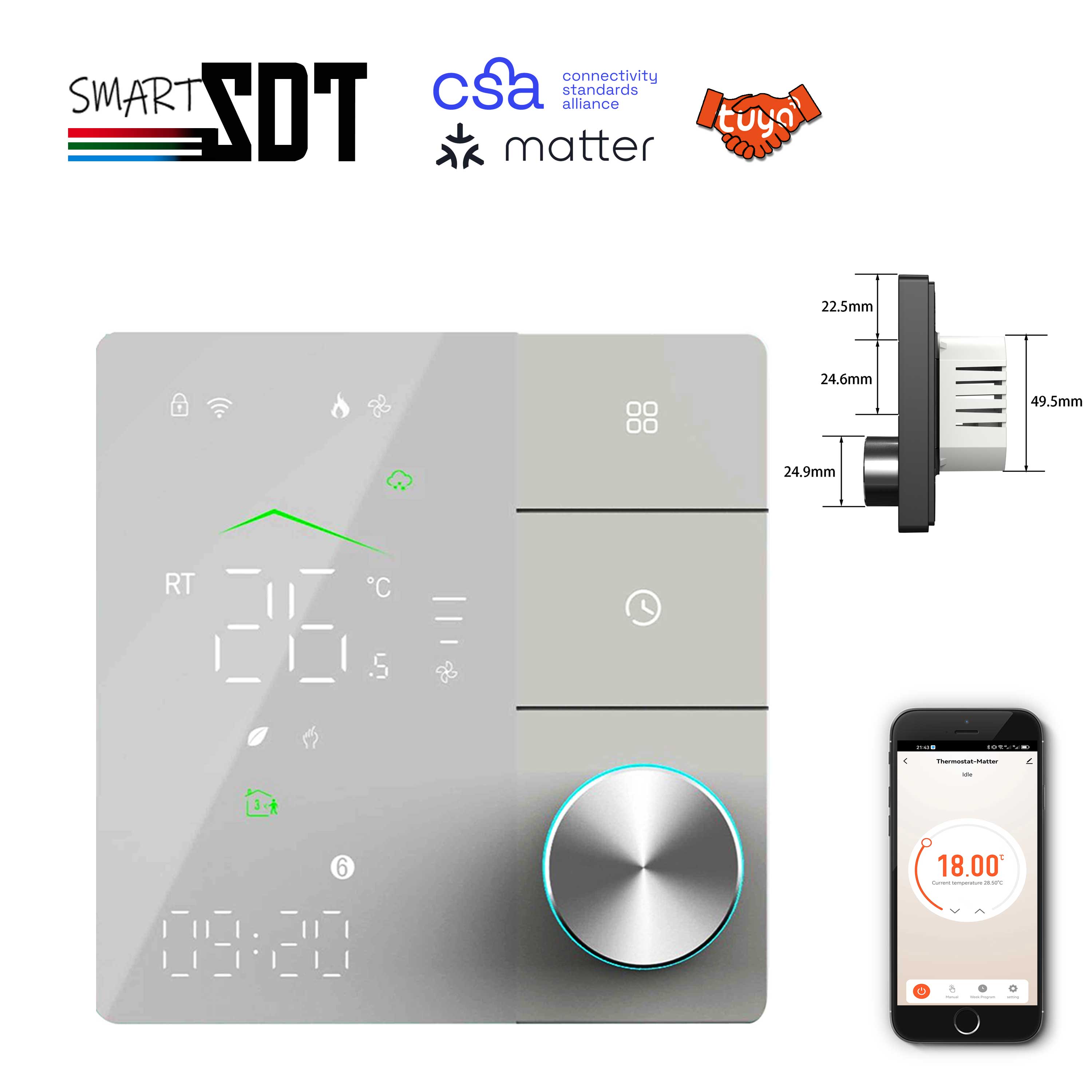 24V 110V 220V isıtma termostat - Smart Home Hub Apple incelemesi ve fiyatı