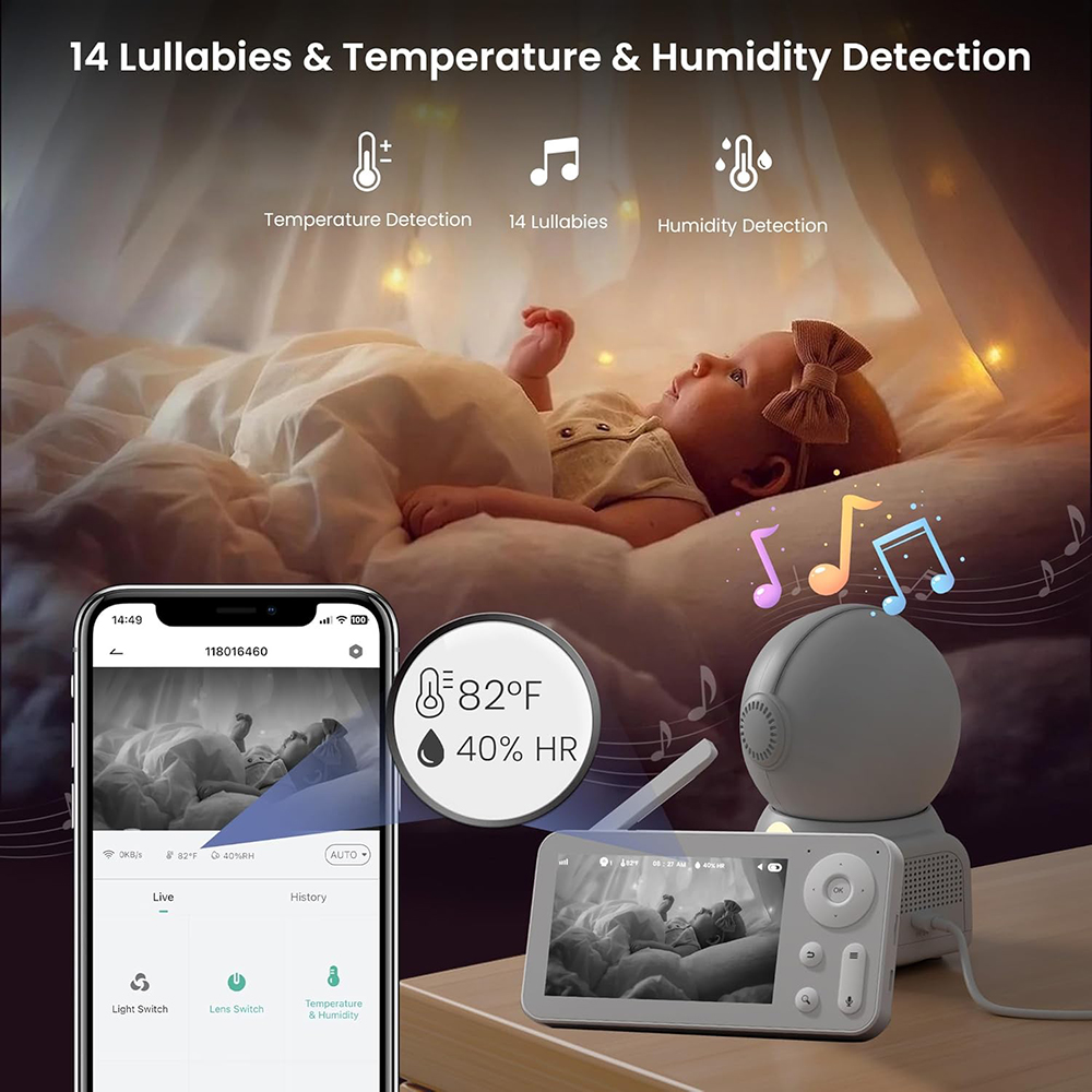 2 Kamera ve Sesli 2K Bebek Mon - Smart Home Battery Camera incelemesi ve fiyatı