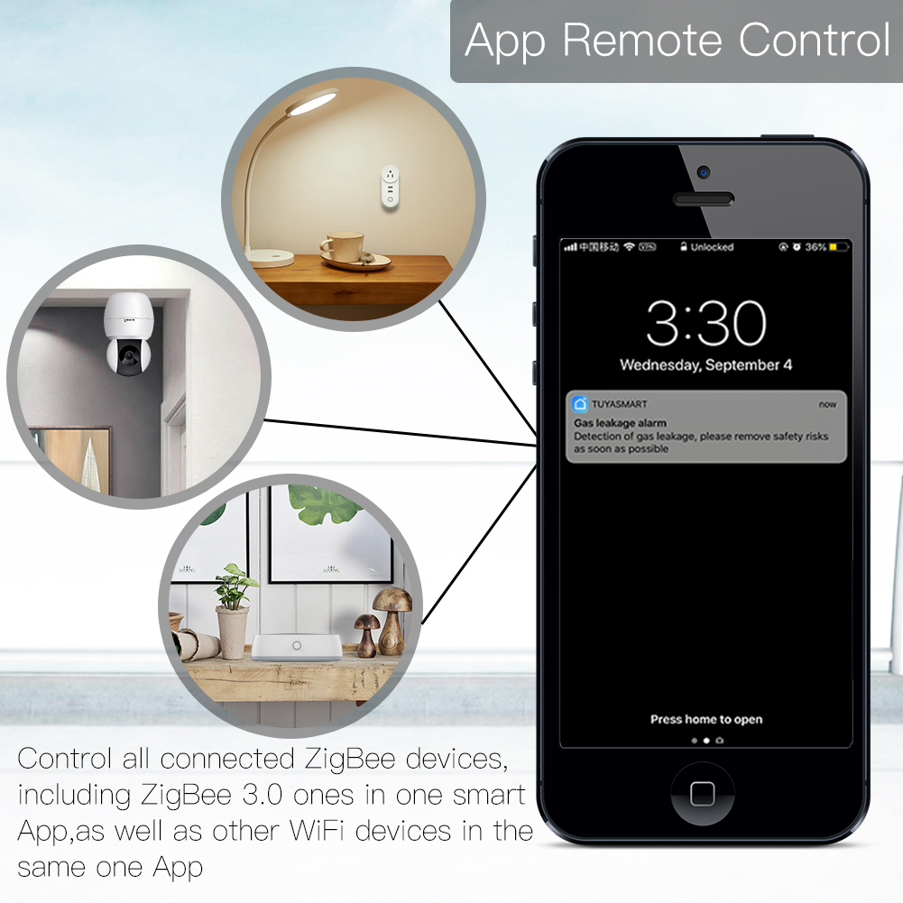 MOES Tuya ZigBee Kablosuz Ağ G - Smart Home Hub Xiaomi incelemesi ve fiyatı