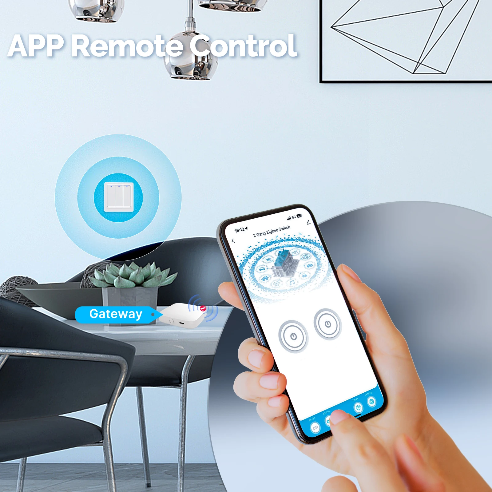 MOES ZigBee Akıllı Işık Anahta - Smart Home Lighting Control incelemesi ve fiyatı