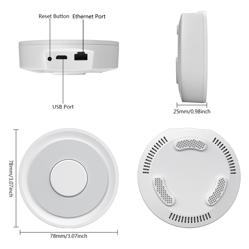 Tuya ZigBee Akıllı Ağ Geçidi H - Smart Home Hub Apple incelemesi ve fiyatı