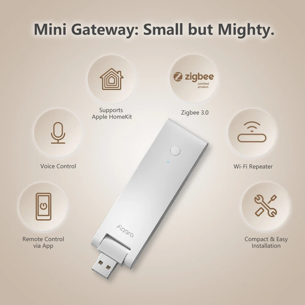 Orijinal E1 Aqara Hub Gateway  - Smart Home Hub Apple incelemesi ve fiyatı