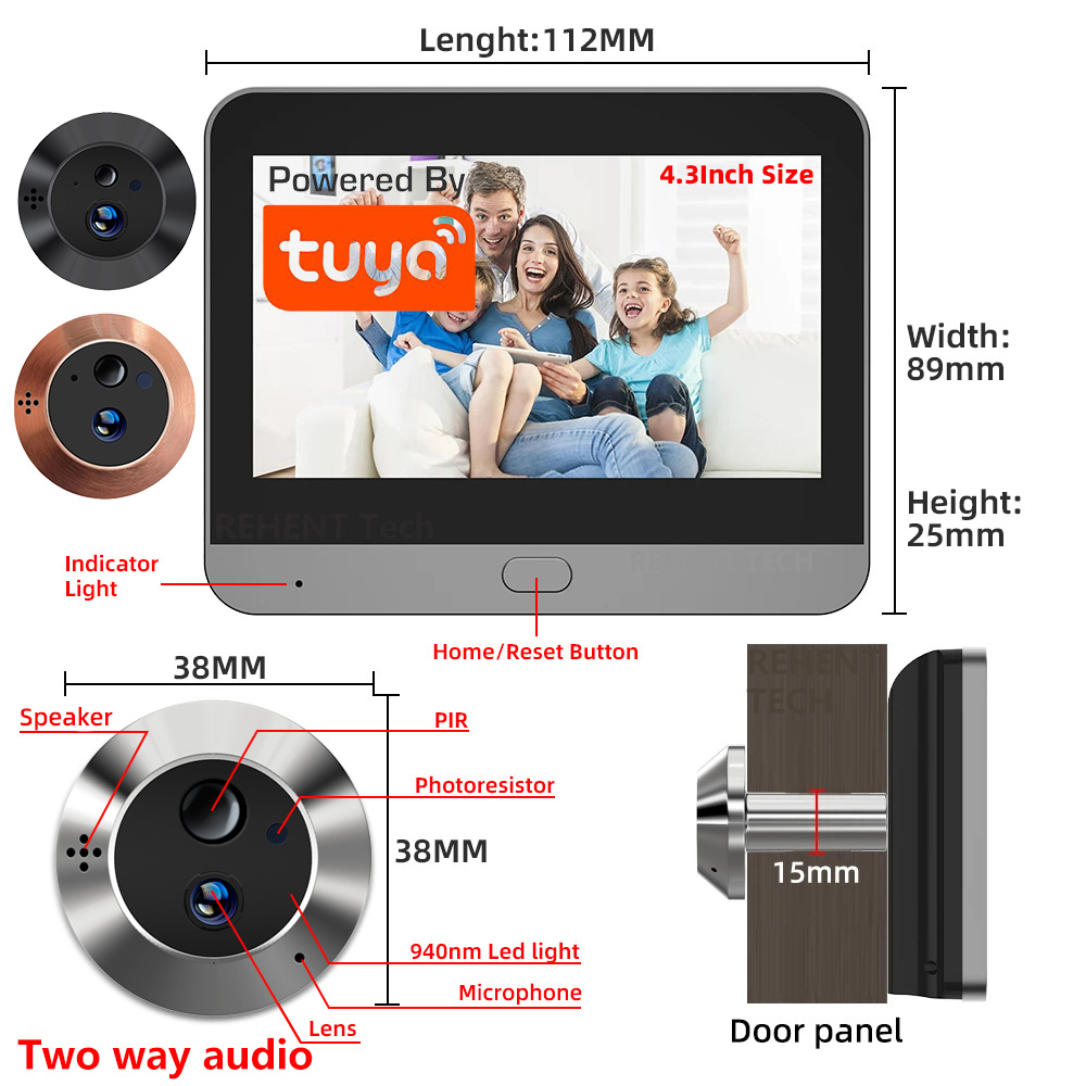 Mini Çift Yönlü Sesli 3MP Tuya - Smart Home Battery Camera incelemesi ve fiyatı