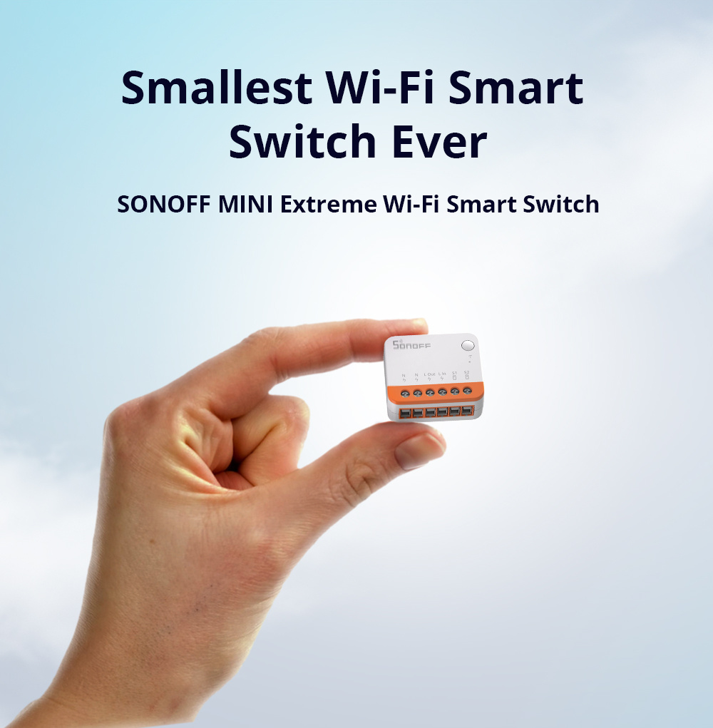 Sonoff Mini R4 Extreme Wifi Ak - Smart Home Solution incelemesi ve fiyatı