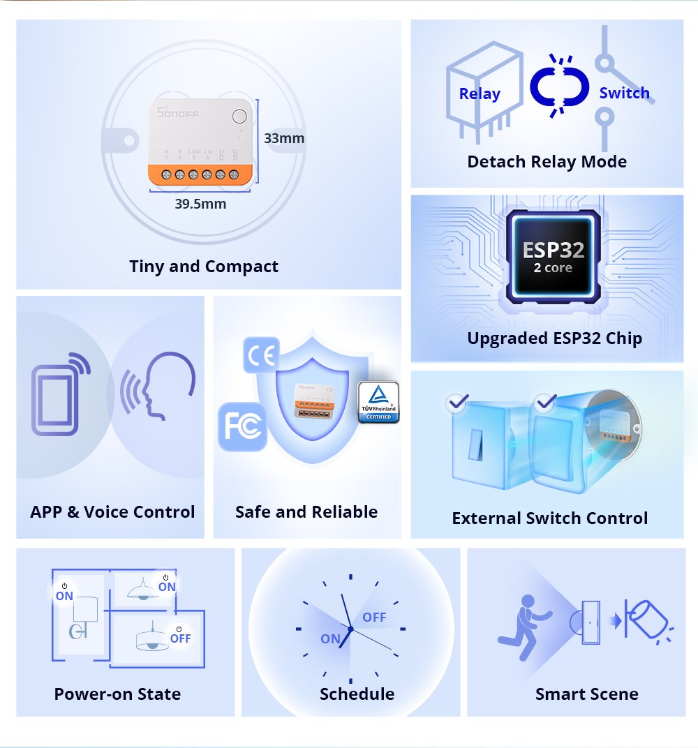 Sonoff Mini R4 Extreme Wifi Ak - Smart Home Solution incelemesi ve fiyatı
