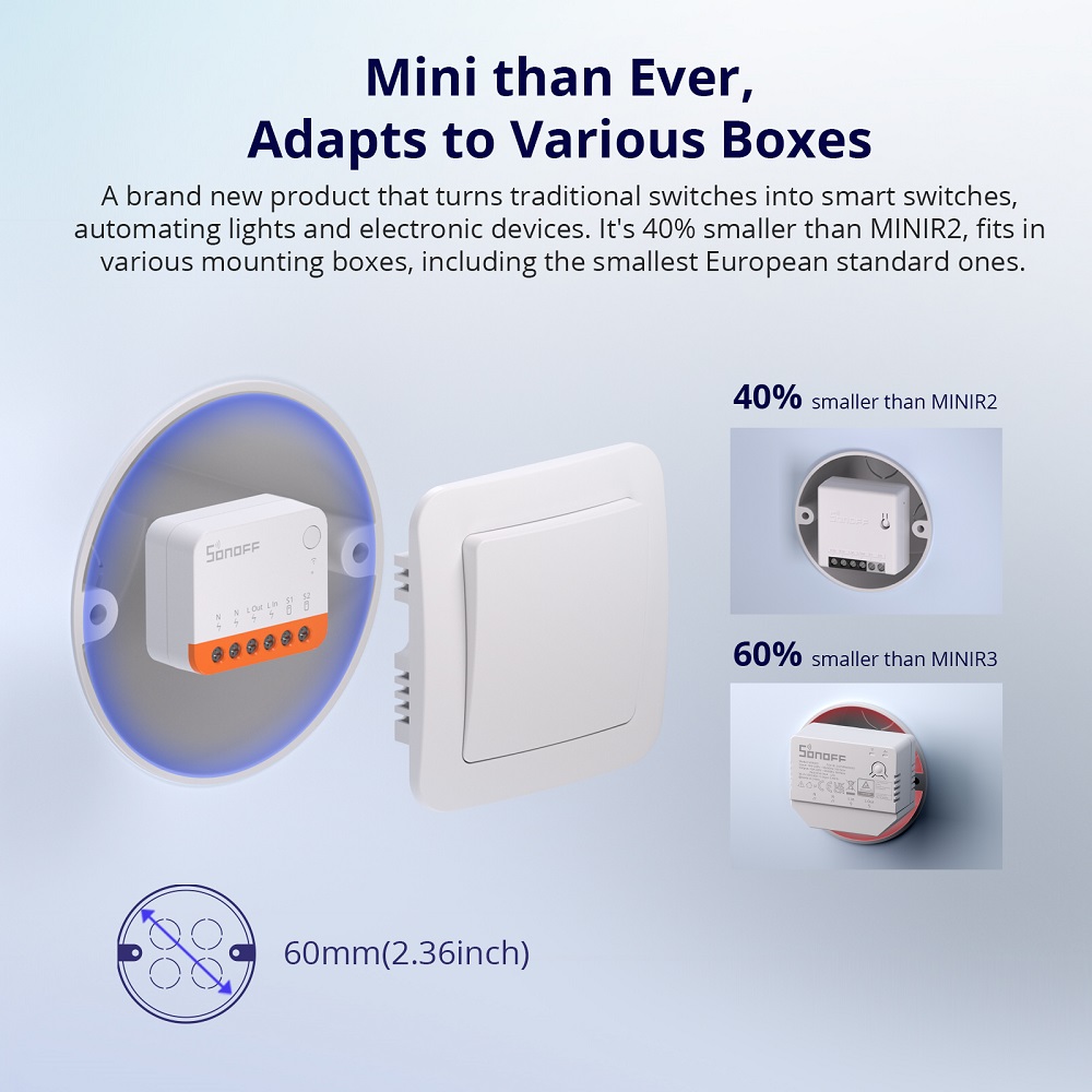 Sonoff Mini R4 Extreme Wifi Ak - Smart Home Solution incelemesi ve fiyatı